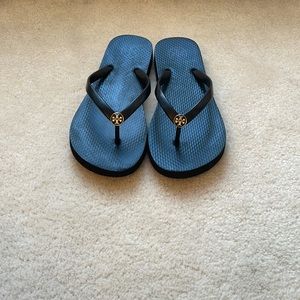 TORY BURCH Black Flip Flops